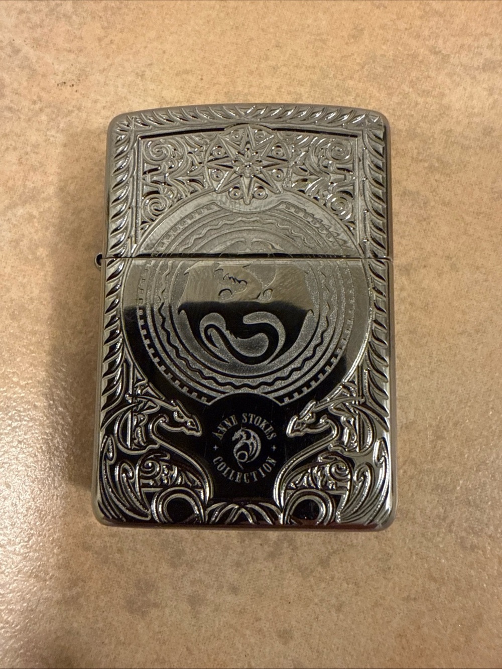 Zippo Anne Stokes Dragon Armor 28962 New No Box